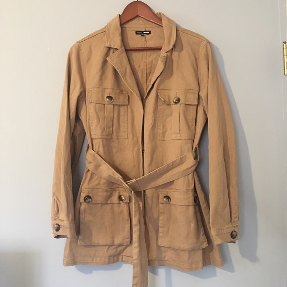 Fashion Nova Jackets & Blazers - [Fashion Nova] Belted Jacket